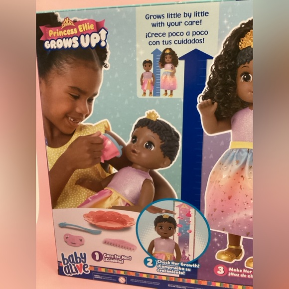 Baby Alive Princess Ellie Transforming Doll - Pink and Gold - Picture 6 of 6